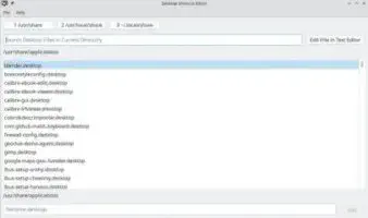 Desktop Shortcut Editor